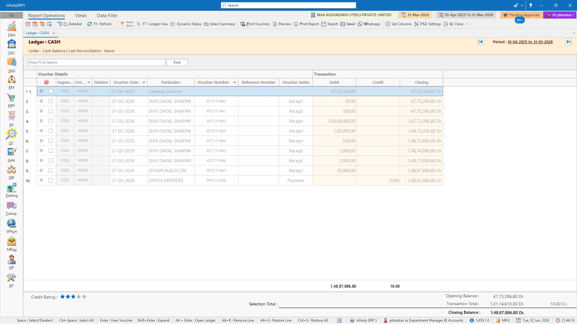 CODEPLAYERS — Infinity ERP | Enterprise Software
